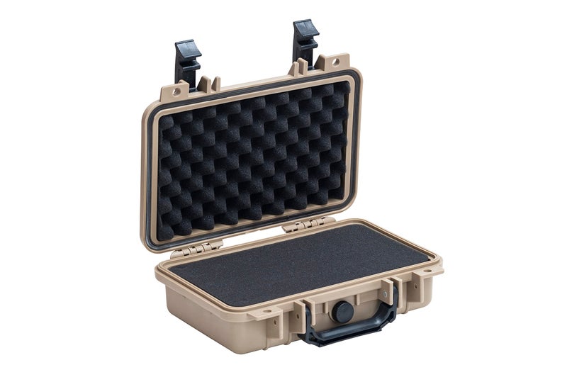 MEIJIA Portable All Weather Waterproof Protective Hard Case, Small Camera Case,Dry Case with Customizable Foam,Fit Use of Drones, Camera,Equipments, 11.65 â€x8.35â€x3.78â€ - Image 2